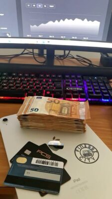 Vorräte an gefälschten Euro-Banknoten